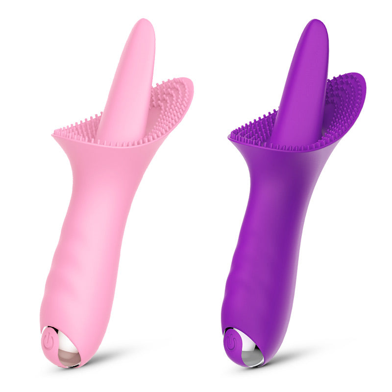 Vibrating Tongue Sucker for Women's Pleasure Device
