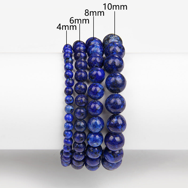 Purple Mica & Agate Volcanic Stone Bracelet