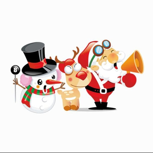 Rylybons DIY Christmas Decor Car Stickers Window