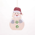 Wood Christmas Tree Hanging Decor Elk Pendant Deer