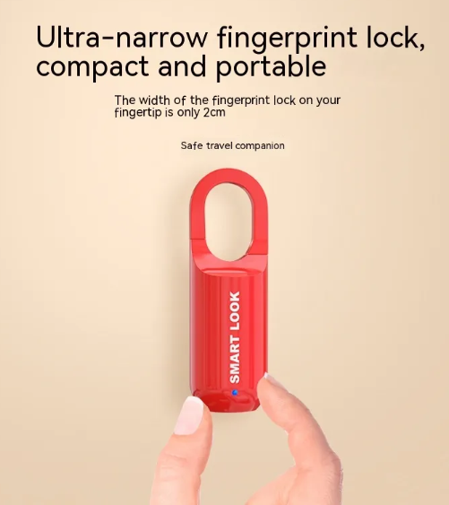 USB Charging Fingerprint Lock For Bags