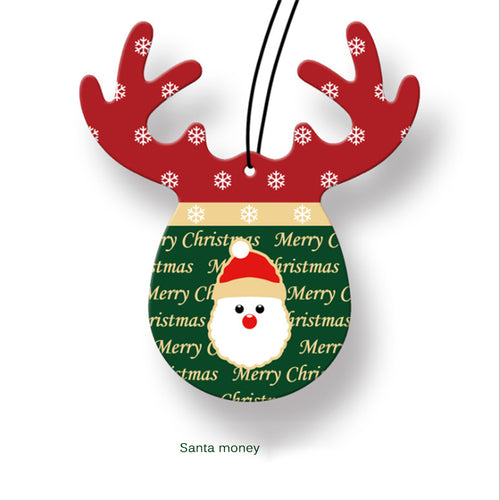 Christmas Car Air Freshener Decor Santa Claus